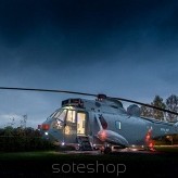 Letniskowy domek w helikopterze